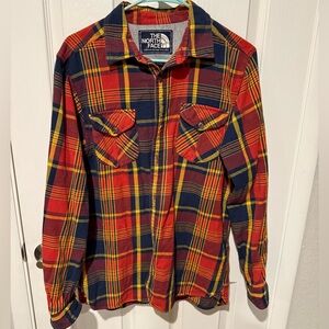 The North Face Men's Arroyo Flannel Shirt Sz M